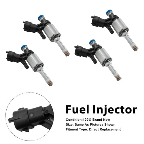 4Pcs Fuel Injector For Peugeot 207 2006-2013 308 CC 2009-2014 0261500029