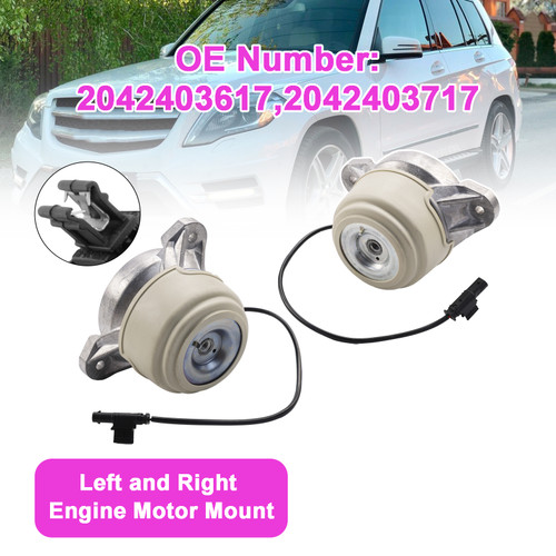 Left Right Engine Mount 2042403617 2042403717 For Mercedes-Benz GLK250 2013-2015