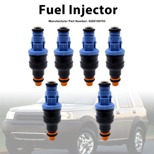 6Pcs Fuel Injector For Alfa Romeo 155 1992-1997 156 1997-2001 0280150703