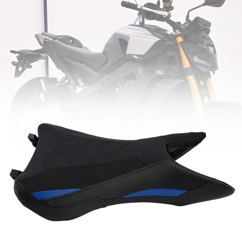 Front Raider Seat Driver Cushion Pu Fit Blue2 For Yamaha Mt-09 Mt09 2024-2026