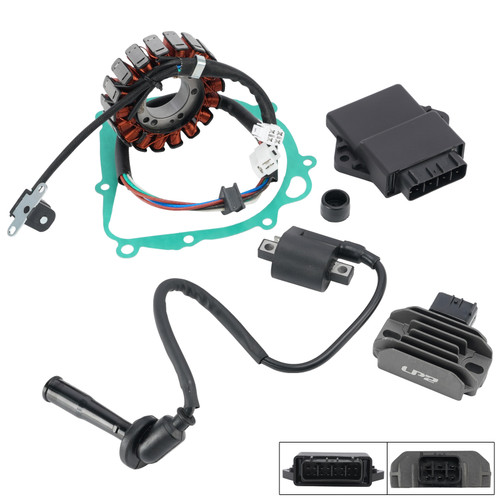 Stator Regulator CDI Box Ignition Coil Gasket For Suzuki Quadsport LT-Z400 03-08