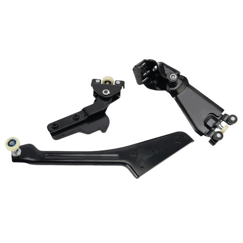 Left Sliding Door Roller Bottom Middle Upper Set For Ford Transit Connect