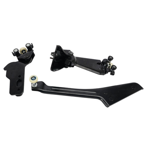 Left Sliding Door Roller Bottom Middle Upper Set For Ford Transit Connect