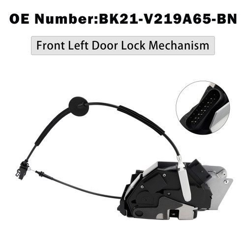 Front Left Door Lock Mechanism BK21-V219A65-BN For Ford Transit Custom MPV Bus 2012-