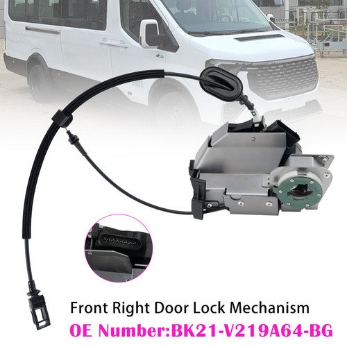 Front Right Door Lock BK21-V219A64-BG For Ford Transit V363 Bus 2.0 2.2 2013-2025