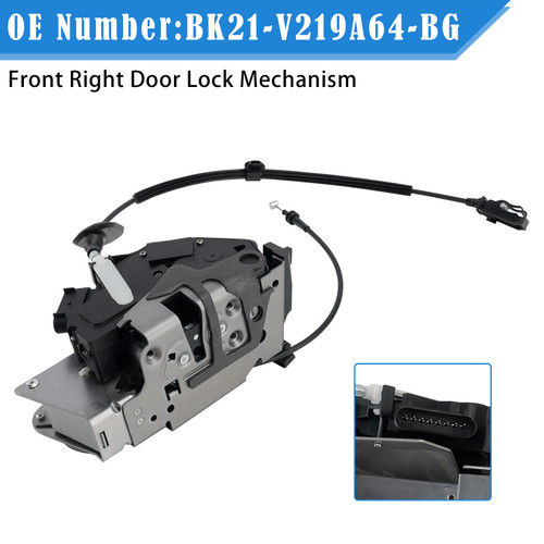 Front Right Door Lock BK21-V219A64-BG For Ford Transit V363 Bus 2.0 2.2 2013-2025