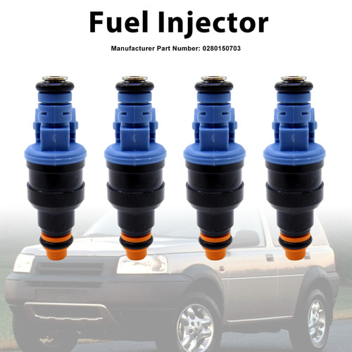 4Pcs Fuel Injector For Rover 75 1999-2005 For MG MGF 1995-2002 0280150703