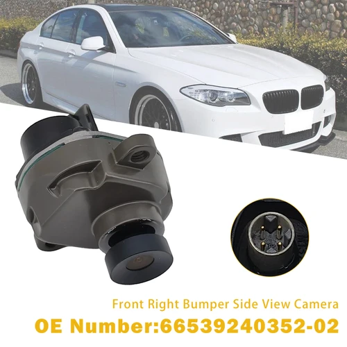 Front Right Bumper Side View Camera 66539240352-02 For BMW F30 F32 F36 F10 F12 E70