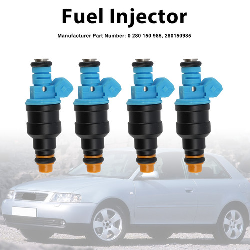 4Pcs Fuel Injector For Audi A3 1996-2003 A4 1.8T 2000-2004 0280150985