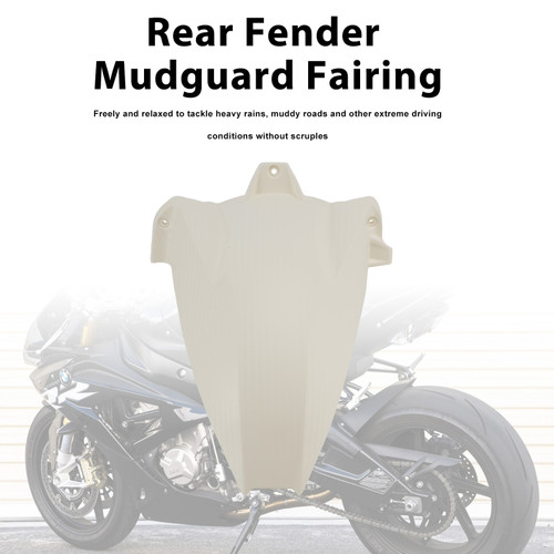 Rear Fender Mudguard Fairing For BMW S1000RR 2009-2018 White