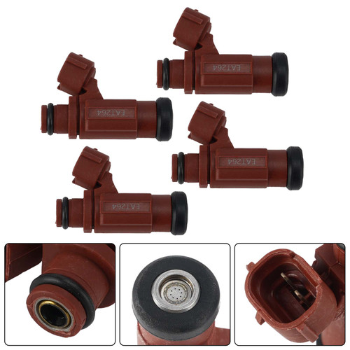 4PC EAT264 Fuel Injectors 15710-37H10 For Suzuki GSX-R600 GSX-R750 08-09