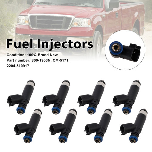 8PC CM-5171 Fuel Injectors 800-1903N For Mercury Mountaineer Ford Explorer