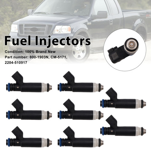 8PC CM-5171 Fuel Injectors 800-1903N For Mercury Mountaineer Ford Explorer