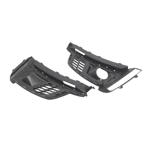 2PCS Front Bumper Fog Light Grille Cover Fit Audi A5 S5 S-Line 2018-2019
