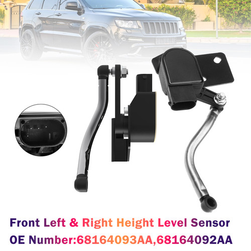 2x Front Height Level Sensor For Jeep Grand Cherokee Dodge Durango 2011-2015