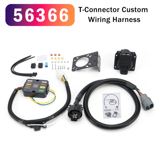 56366 T-Connector Custom Wiring Harness for Honda Pilot Ridgeline