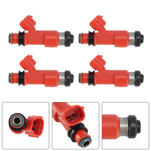 4PC Fuel Injectors 49033-1056 For Kawasaki Ninja ZX12R ZX1200 2002-2003