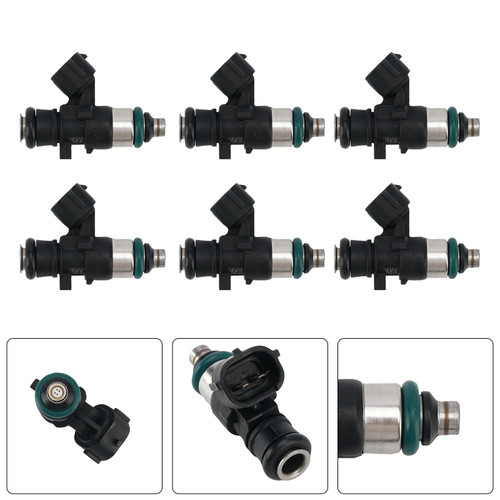 6PC Fuel Injectors 6AW-13761-00-00 For Yamaha Outboard 225/250/300/350HP