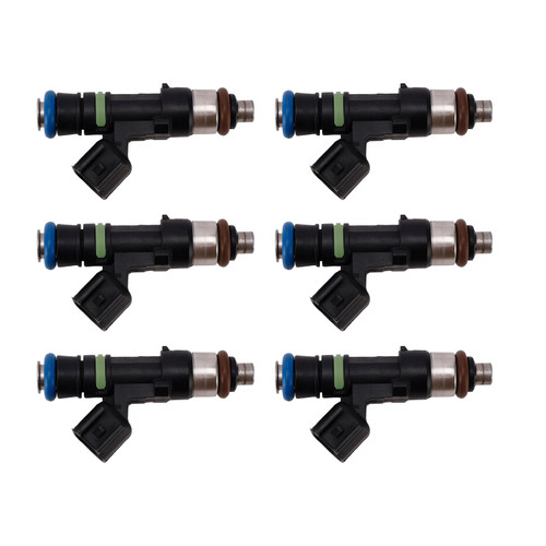 6PC 0280158055 Fuel Injectors 5L2Z9F593CA For Mercury Mountaineer Ford Explorer