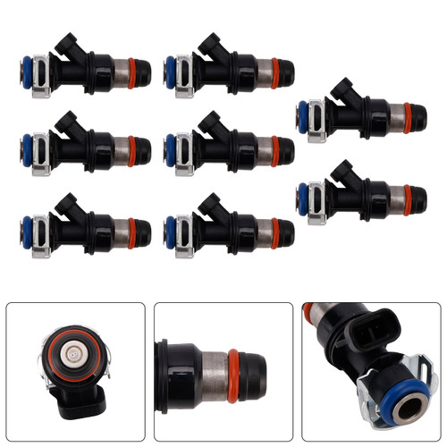 8PC 881693001 Fuel Injectors For MERCRUISER 8.1L 496 CID V8 GM Engines