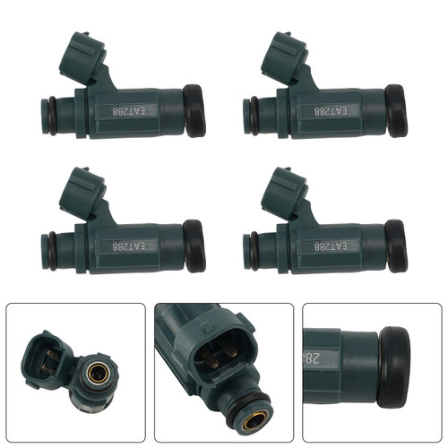 4PC Fuel Injectors 49033-0013 For Kawasaki Ninja ZX600 ZX6R Z750 2007-2012