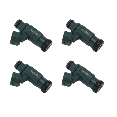 4PC Fuel Injectors 49033-0013 For Kawasaki Ninja ZX600 ZX6R Z750 2007-2012