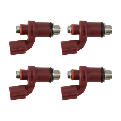 4PC Fuel Injectors 6FP-13761-00-00 For Yamaha Outboard 75HP 90HP