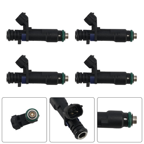4Pcs Fuel Injector For Citroën C4 Coupe 2006-07 C5 II 2004-2008 9660275780