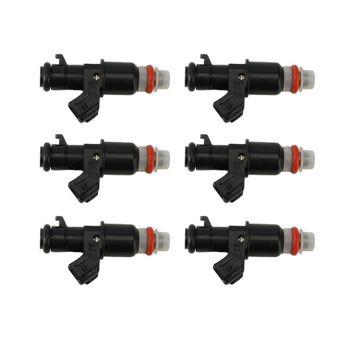 6PC 842-12289 Fuel Injectors 16450-RCA-A01 16450-ZY3-013 For Honda Outboard