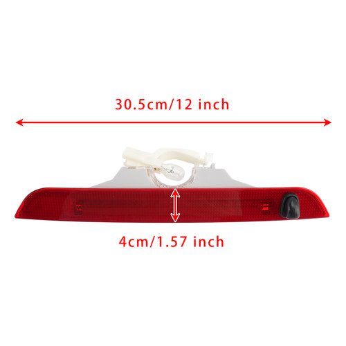 Rear High-Level Brake Light 1363489 For Ford Fiesta Mk6 5 Door 2005-2008 Red