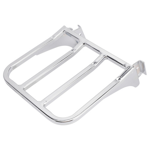 Sissy Bar Backrest Luggage Rack For Heritage Softail Dyna Sportster 1986+ Chrome