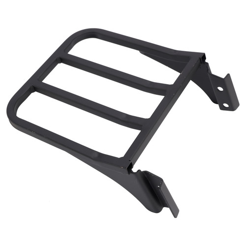 Sissy Bar Backrest Luggage Rack For Heritage Softail Dyna Sportster 1986+ Black