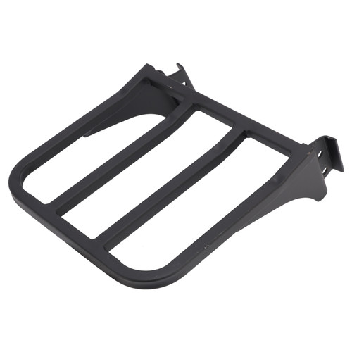 Sissy Bar Backrest Luggage Rack For Heritage Softail Dyna Sportster 1986+ Black
