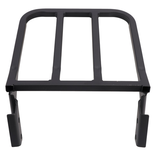 Sissy Bar Backrest Luggage Rack For Heritage Softail Dyna Sportster 1986+ Black