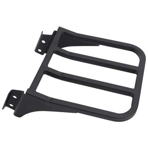 Sissy Bar Backrest Luggage Rack For Heritage Softail Dyna Sportster 1986+ Black