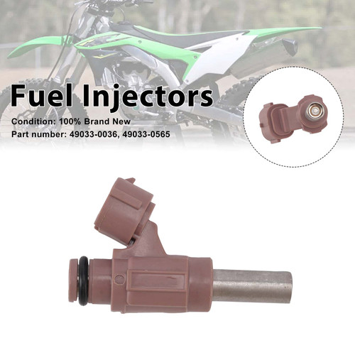 49033-0036 Fuel Injectors 49033-0565 For Kawasaki KX450F Ninja H2 SX SE+
