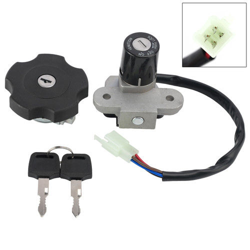 Ignition Key Switch Fuel Cap Lock Set For Yamaha DT125R DT125RE DT125X 2004-2006