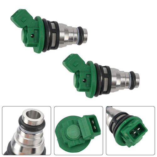 2PC IW724 Fuel Injectors 27135-97 For Dyna Bad Boy 1200 Sportster Road King