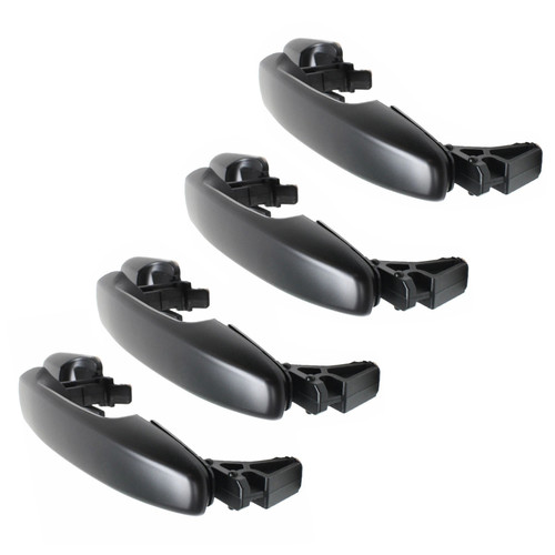 Exterior Door Handle Set of 4 Front&Rear AE5Z5422404AA For Lincoln MKZ 07-12