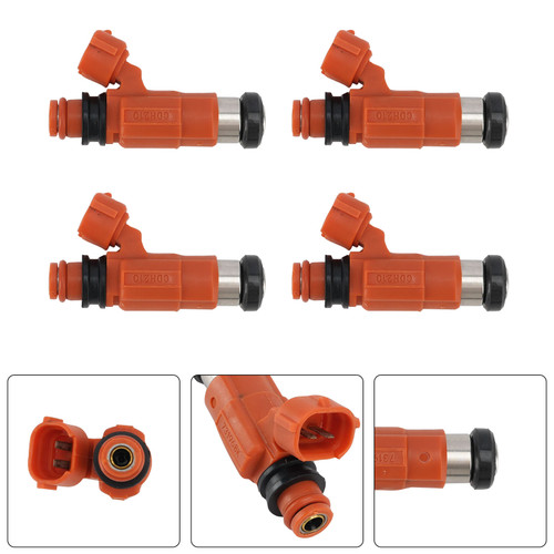 4PC Fuel Injectors 5PW-13761-00-00 For Yamaha YZF R1 YZF-R1 2002-2003