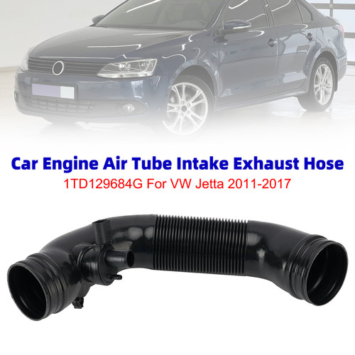 Car Engine Air Tube Intake Exhaust Hose 1TD129684G For VW Jetta 2011-2017