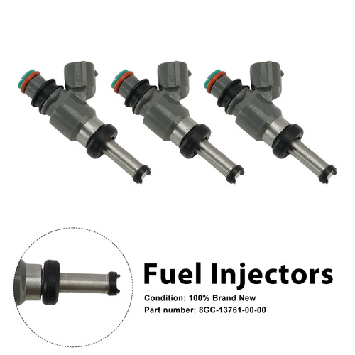 3PC Fuel Injectors 8GC-13761-00-00 For Yamaha PHAZER MTX FX NYTRO MTX GT RTX