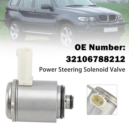 Power Steering Solenoid Valve 32106788212 For BMW 328I 335I 09-13 535I 550I 11-16