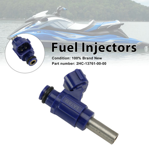 Fuel Injectors 2HC-13761-00-00 For Yamaha WaveRunner 2018-2023 VX EX