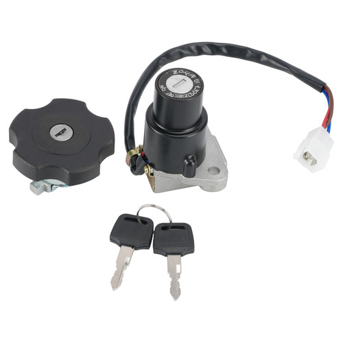 3-Wire Ignition Switch Fuel Cap Lock Set For Yamaha FJ600 1984-1985/1989-1990