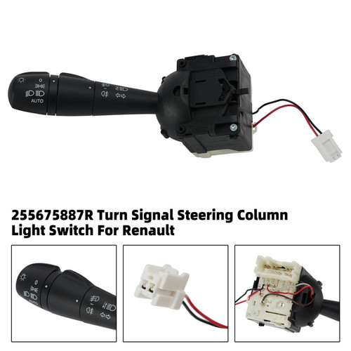 255675887R Turn Signal Steering Column Light Switch For Renault Clio 2012-2021