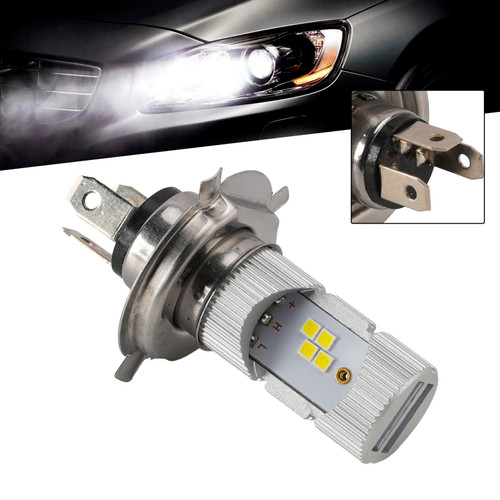 Motorcycle LED Headlight Bulb High Low Beam Lamp HS1 12V 9W 6500K For HELLA
