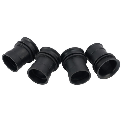 4x Air Box Rubber Adapter Boot Set For Kawasaki KZ900 KZ1000 KZ1000K LTD Z1 Z1R