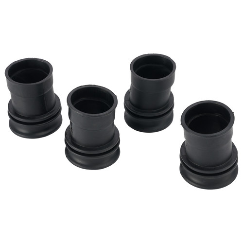 4x Air Box Rubber Adapter Boot Set For Kawasaki KZ900 KZ1000 KZ1000K LTD Z1 Z1R