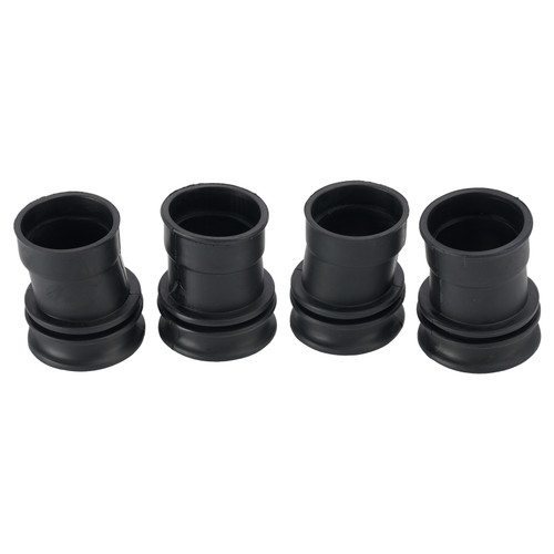 4x Air Box Rubber Adapter Boot Set For Kawasaki KZ900 KZ1000 KZ1000K LTD Z1 Z1R